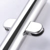 Stainless steel punching glass clip clamp for handrail tube glass balcony railing