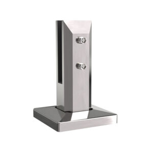 Swimming pool glass clip