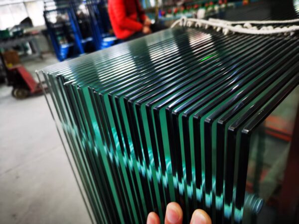 8-12mm acid etched tempered glass safety laminated glass frosted glass