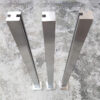 Stainless steel glass balcony staircase handrail post aluminum u channel pillar