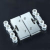 Stainless steel sliding Glass Door Roller Hanging Wheel Rail Track Fittings