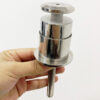 Stainless steel 304 glass standoff tube clip balcony handrail pipe clamp accessories