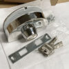 Free holes stainless steel glass door lock sliding door patch fittings