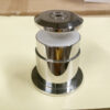 Stainless steel 304 glass standoff tube clip balcony handrail pipe clamp accessories