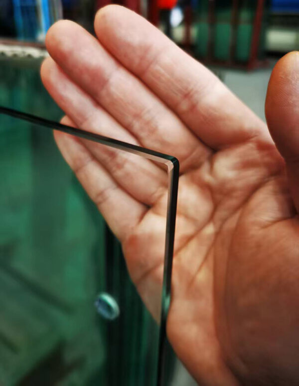 8-12mm acid etched tempered glass safety laminated glass frosted glass